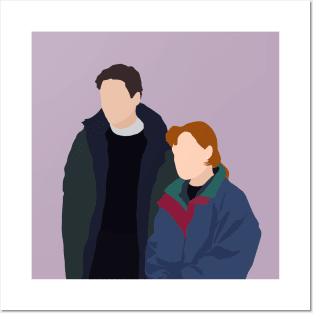 mulder and scully Posters and Art